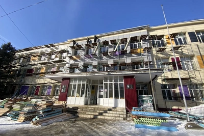 Школа №9 в Сердобске отремонтирована на 40%