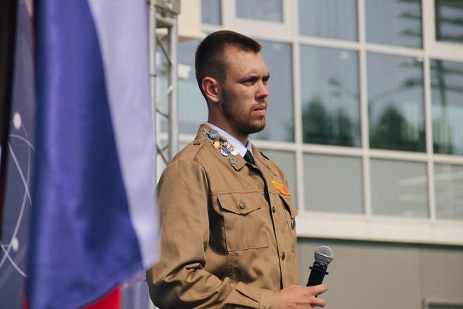 Павел Синицын, руководитель Всероссийской студенческой стройки «СКИФ» | Источник: Управление информационных проектов Новосибирской области