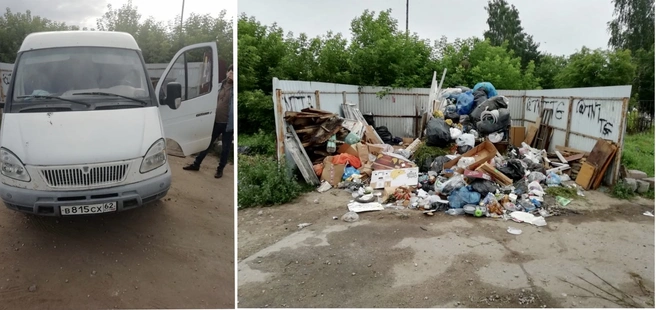 ИП Алиев несанкционированно вывозит мусор