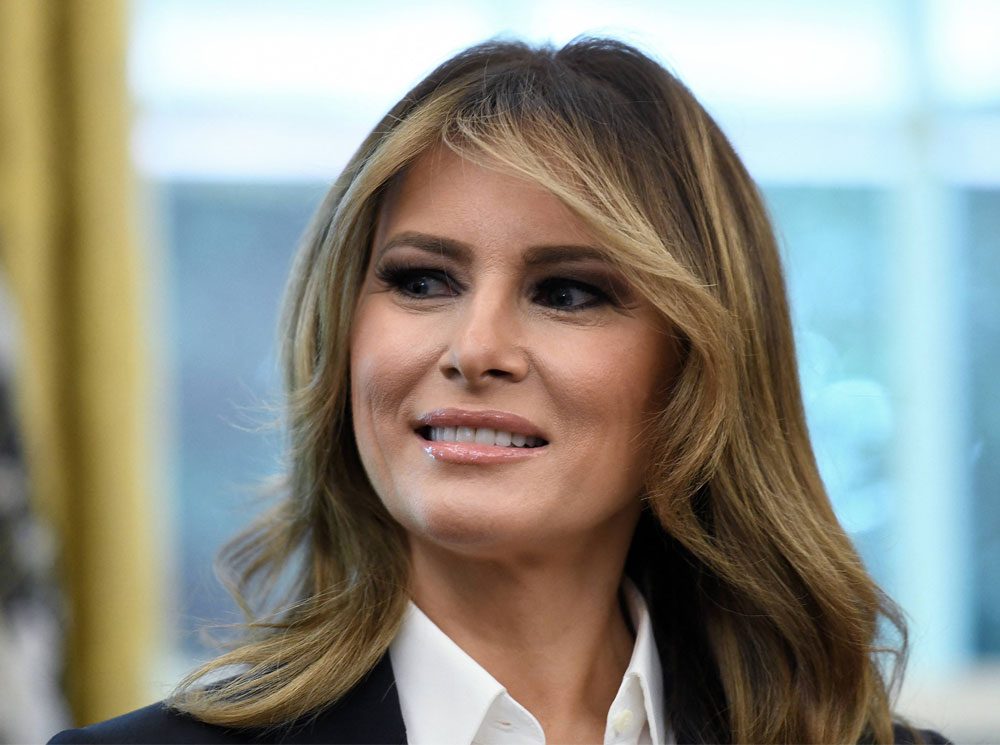 Мелания Трамп против ножниц: с первой леди вновь случился конфуз | marieclaire.ru