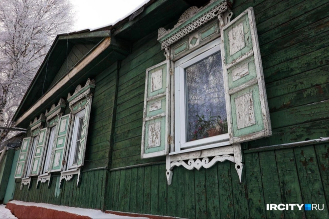 Викторию покорили деревянные иркутские домики  | Источник: Ксения Филимонова / «ИрСити»