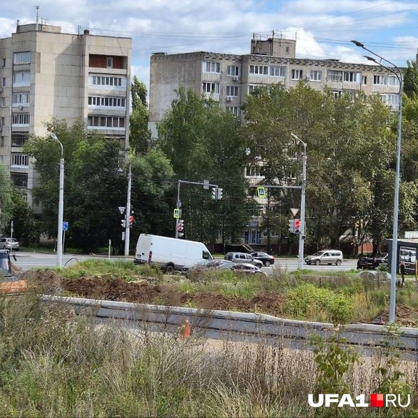 Уже видны очертания дороги | Источник: Читатель UFA1.RU