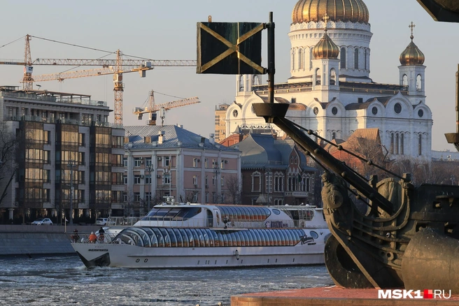 Прогулки по воде зимой не менее увлекательны, чем летом | Источник: Артем Устюжанин / MSK1.RU