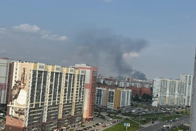 Столб дыма на Северо-Западе Челябинска напугал горожан