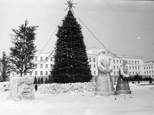 Площадь, 1972 год | Источник: «Старый Курган» / Владимир Галкин