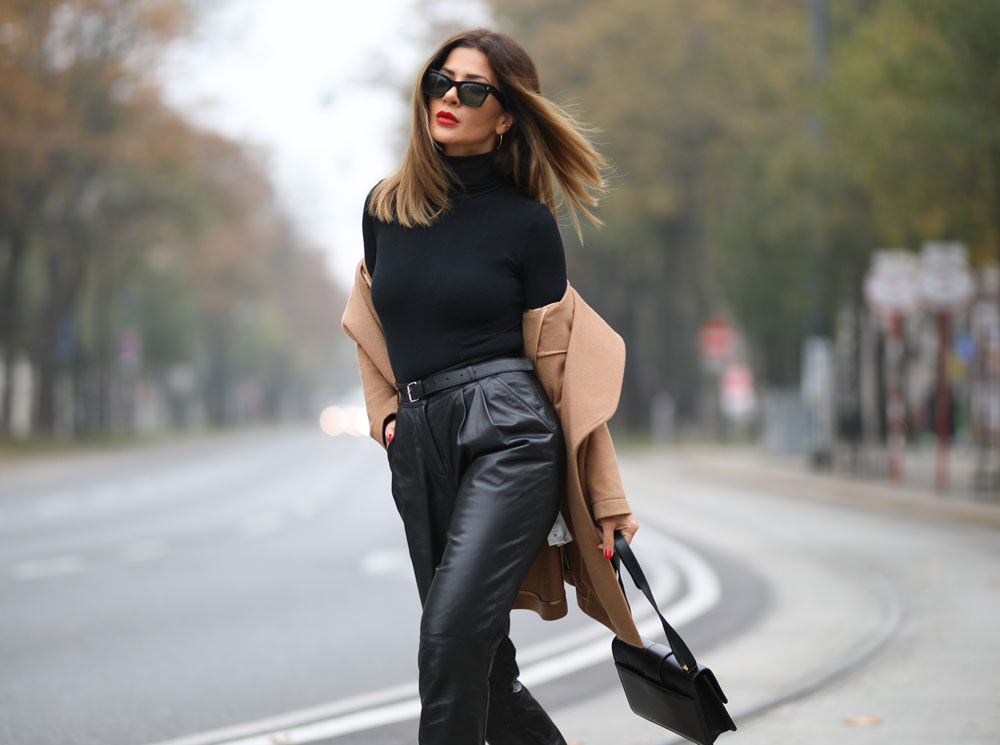 Босс не будет против: как носить кожаные вещи в офис | marieclaire.ru