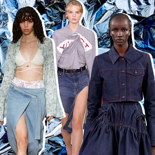Вечный тренд и лучшая инвестиция в гардероб: джинсовая юбка — мастхэв весна-лето 2024