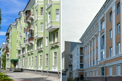 Фасады 60 домов на гостевом маршруте Перми приведут к единому стилю