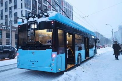 В Екатеринбурге на линию вышли новые троллейбусы «Горожанин»