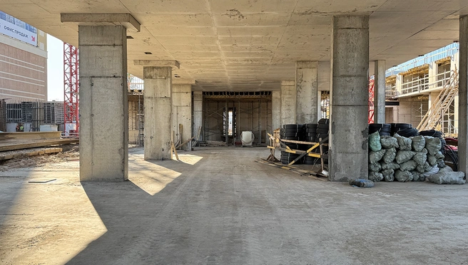 В Industrial Avenir извлечено шпунтовое ограждение котлована | Источник: ООО «СПЕЦИАЛИЗИРОВАННЫЙ ЗАСТРОЙЩИК „КАРПОВКА, 31“