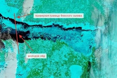 Финский залив аномально замёрз впервые за 15 лет