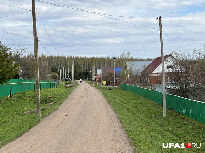 Зато в райцентре есть асфальт | Источник: Андрей Бирюков / UFA1.RU