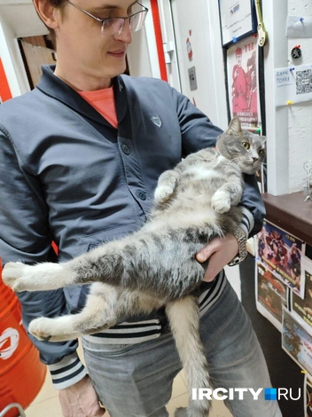 Денис с Оззи&nbsp;— лучшие друзья | Источник: Алина Ринчино / «ИрСити»