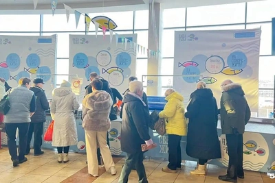 Новогодний перерыв ярмарки «Наша рыба» в Мурманске