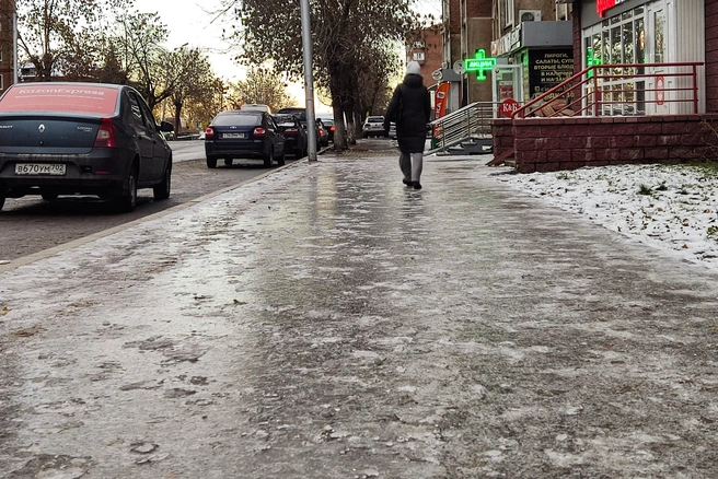 Придется привыкать к коллапсам на дороге. | Источник: Тимур Шарипкулов