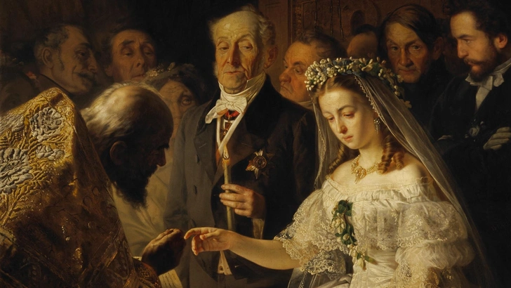 Василий Пукирев «Неравный брак» (1862) | Источник: Wikimedia