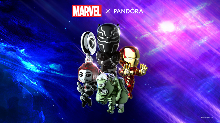 Marvel x Pandora представили коллекцию, посвященную фильму «Мстители»