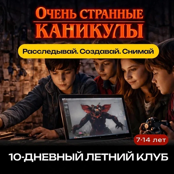 В школе Top IT School июнь и июль выдадутся жаркими: ребят ждут «Очень странные каникулы» | Источник: «Академия Топ»