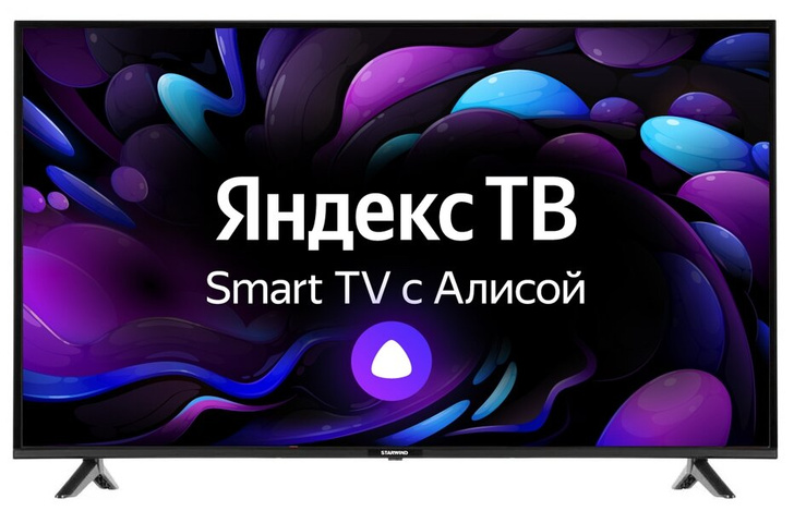 55" Телевизор STARWIND SW-LED55UB401 2021 LED на платформе Яндекс.ТВ