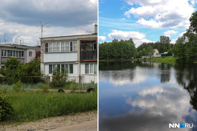 Поселок Березовая Пойма на окраине Нижнего Новгорода | Источник: Наталья Бурухина / NN.RU