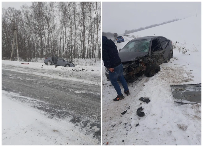 На трассе Рязань – Ряжск легковушки разлетелись по кюветам после ДТП | ya62.ru