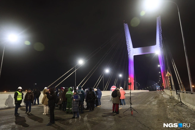 Журналисты присутствовали на важном для города событии | Источник: Александр Ощепков / NGS.RU