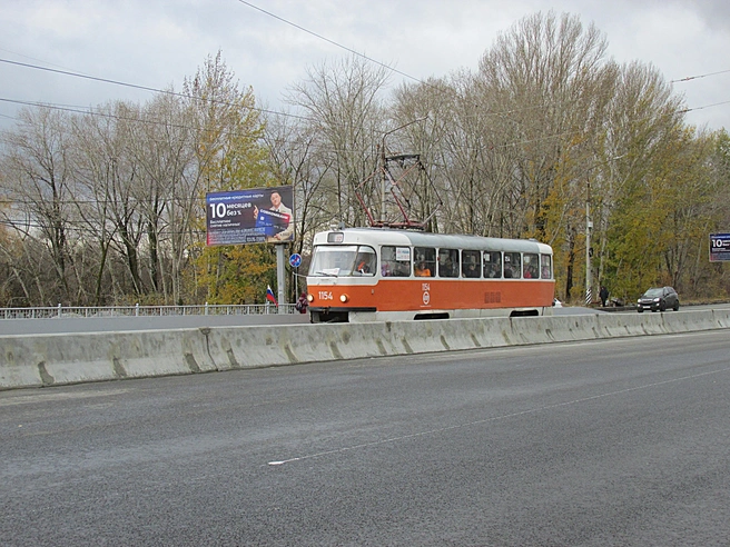 В Ульяновске изменилась схема движения трамваев из-за ДТП | Источник: Дмитрий Сильнов / 173. RU
