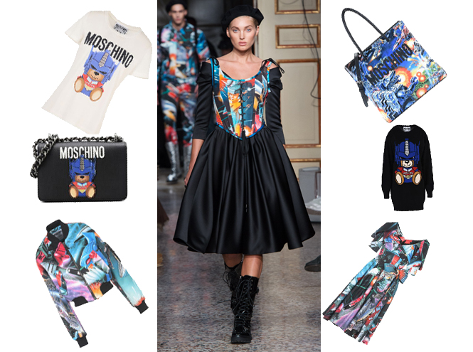 Трансформируемся: куда бежать за капсульной коллекцией Moschino