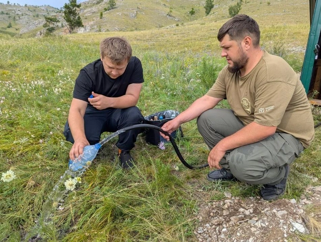 Подготовка хакасского заповедника к приезду лошадей из Оренбуржья | Источник: zapovednik-khakassky.ru