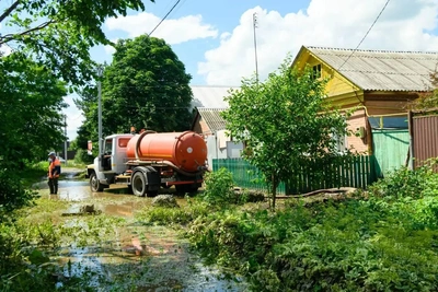В Бугуруслане за сутки освободились от воды 35 домов