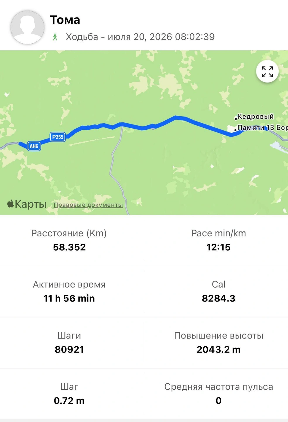 Отчет за 183-й день | Источник: Пешком через Россию | Москва -> Владивосток