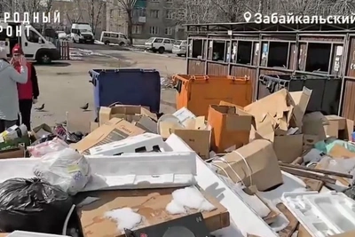 Рейд Народного фронта выявил захламление дворов в Чите