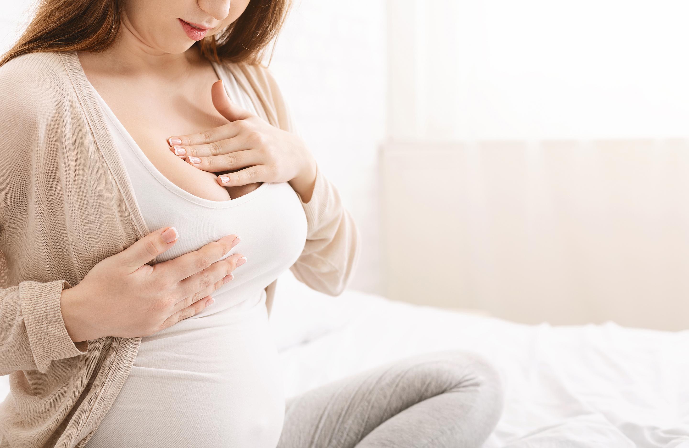 грудь увеличилась перед месячными или беременность фото 112
