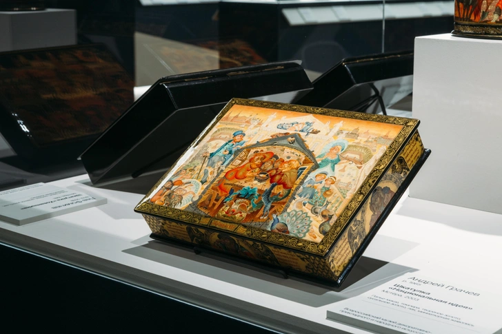 Мстерская роспись | Источник: Арман Тадевосян. Музей «Новый Иерусалим»