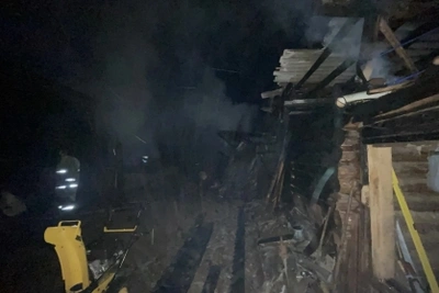 Гибель двух человек на пожаре в Игринском районе