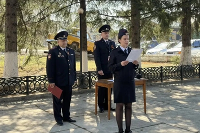 Полицейские Приамурья отметили 81-ю годовщину Победы