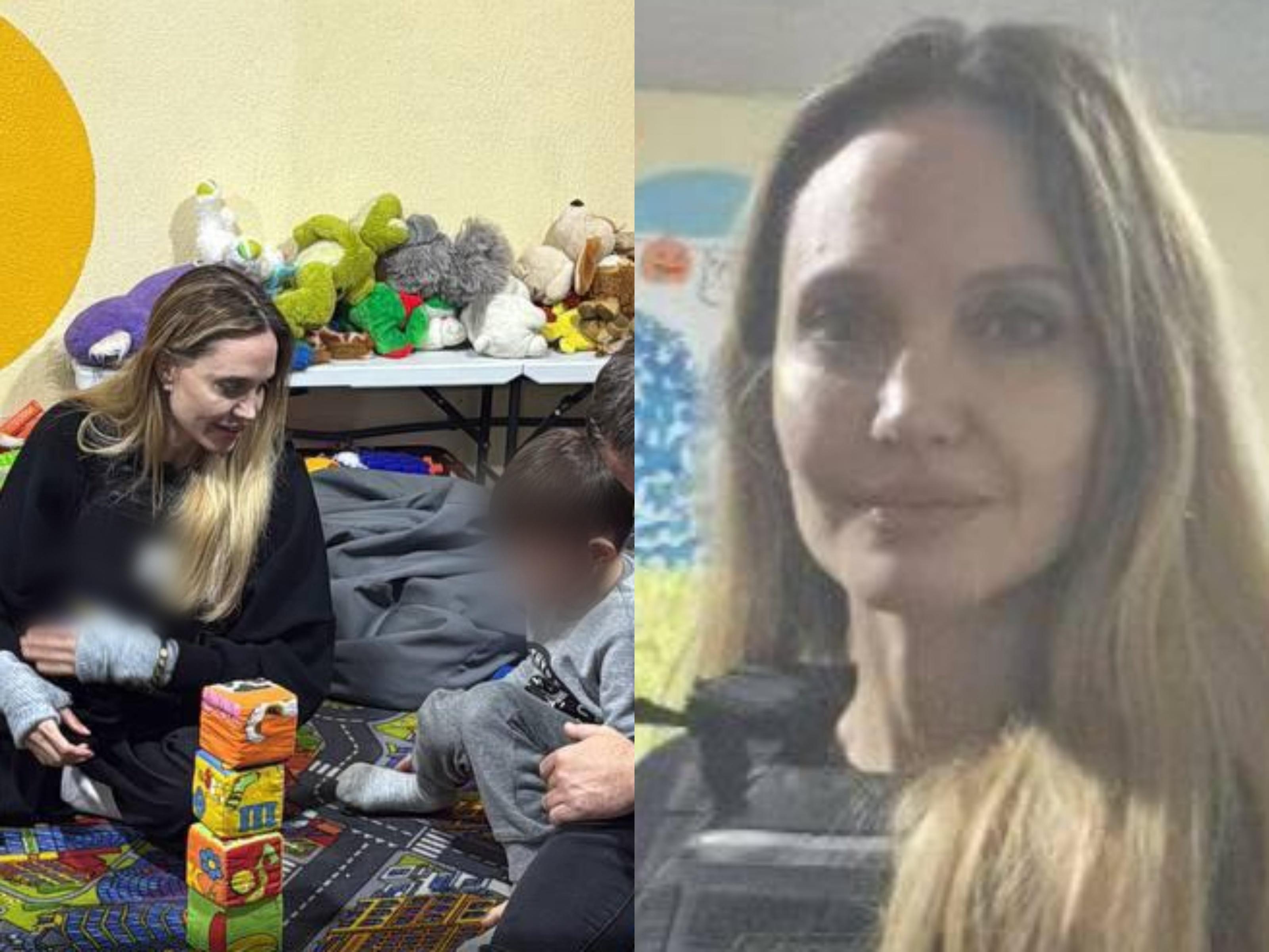 СМИ: Анджелина Джоли приехала в Херсон, а ее охранника повезли в военкомат