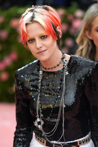 Кристен Стюарт на Met Gala, 6 мая 2019 года. 