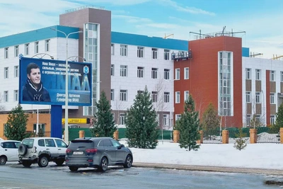 В Губкинском началась внутренняя отделка детского медкорпуса