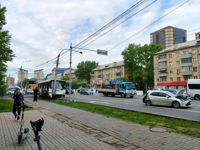 Авария случилась утром | Источник: прокуратура Красноярского края / Telegram