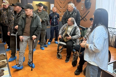 Участники СВО побывали в музее кузнечного ремесла