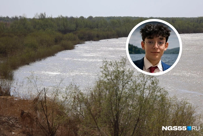 Подросток упал в реку и больше его никто не видел | Источник: Евгений Софийчук / NGS55.RU, «Инцидент Омск» / T.me
