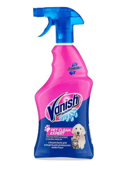 Спрей Pet Clean Expert против пятен на ковре и обивке мебели, Vanish