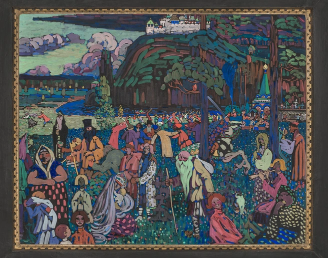 картина «Красочная жизнь» Василия Кандинского | Источник: Christie’s