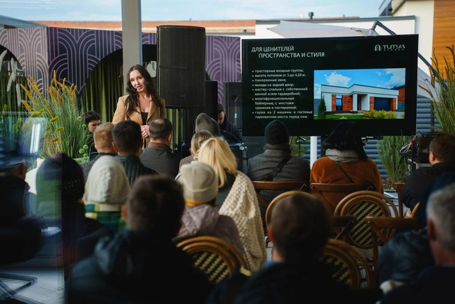 Гости убедились в том, что «Титул Зубово» — реально тот самый проект, который сочетает в себе современную архитектуру и ощущение загородного уюта | Источник: Группа компаний СУ № 1