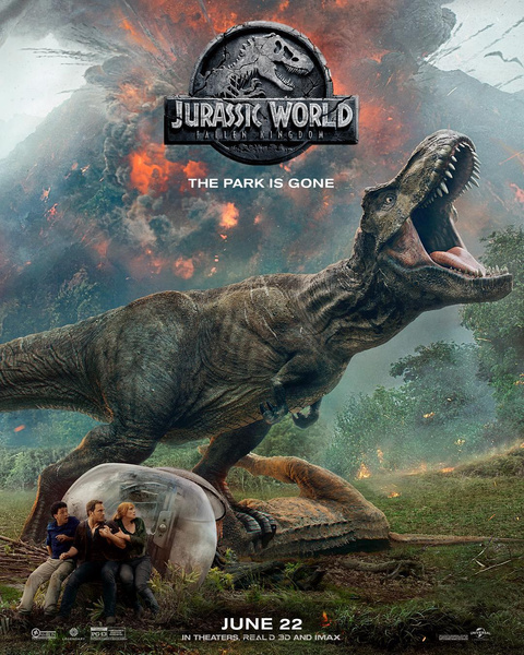 От чего теперь спасать динозавров? Ответ в новом трейлере фильма «Мир Юрского периода 2»