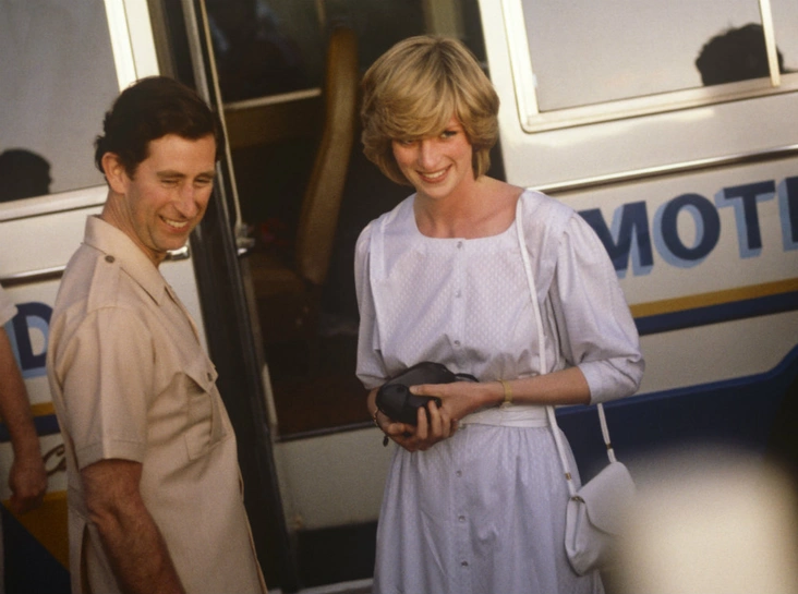 Чарльз и Диана во время визита в Австралию, 21 марта 1983