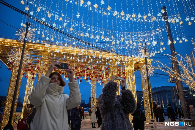 Перекрытие улицы Ленина будет уже 1 декабря | Источник: Александр Ощепков / NGS.RU