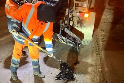 Астрахань наращивает темпы ямочного ремонта после зимы