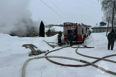 Двое детей погибли при пожаре в Нижегородской области